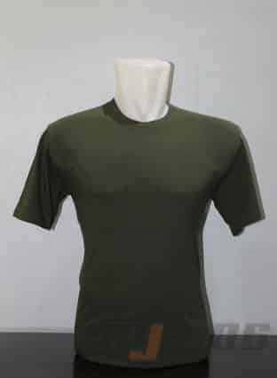  Kaos  Polos  Hijau Army Toko  MJ 506