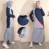 Setelan Baju Senam Muslimah Rocella