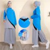 Baju Senam Muslimah Rok Celana