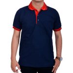 Kaos Polo Warna Dongker Merah