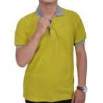 Kaos Polo Hijau Lemon