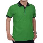 Kaos Polo Warna Hijau Fuji