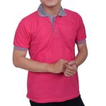 Baju Polo Warna Pink Fanta