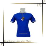 Polo Shirt Warna Biru Benhur