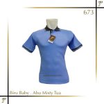 Polo Shirt Warna Biru Baby