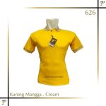 Polo Shirt Warna Kuning Mangga