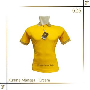 Polo Shirt Warna Kuning Mangga