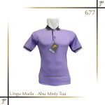 Polo Shirt Warna Ungu Muda