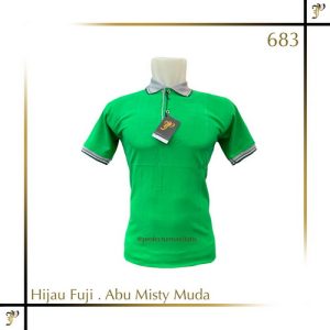 Polo Shirt Warna Hijau Fuji