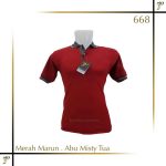 Polo Shirt Warna Merah Marun