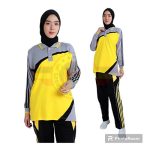 Baju Olahraga SMA Warna Kuning