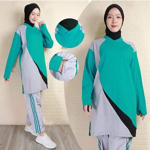 Baju Olahraga Wanita Model Tunik