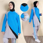 Baju Olahraga Wanita Muslimah Modis