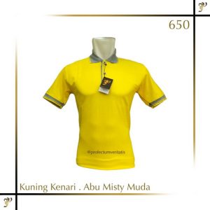 Polo Shirt Warna Kuning Kenari