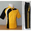 Setelan Baju Training Pria Warna Kuning