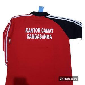 Baju Olahraga Kantor Kecamatan